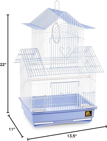 Prevue Hendryx SP1720-4 Shanghai Parakeet Cage, Green and White in Saudi Arabia