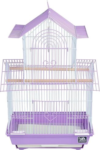 Prevue Hendryx SP1720-4 Shanghai Parakeet Cage, Green and White in Saudi Arabia