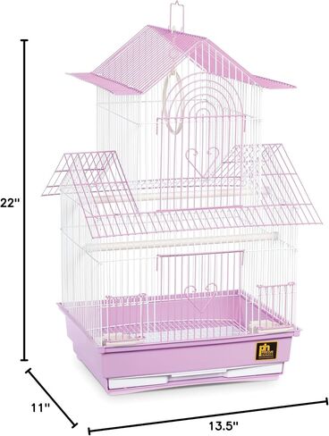 Prevue Hendryx SP1720-4 Shanghai Parakeet Cage, Green and White in Saudi Arabia