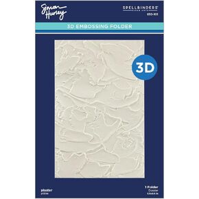 Spellbinders Embossing Folder, Plaster, Birthday Bash
