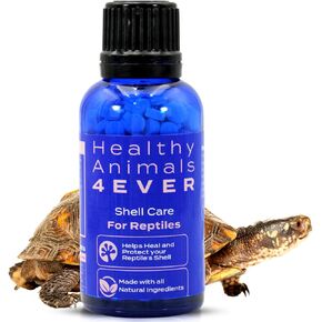 HealthyAnimals4Ever Reptile Shell Care - Natural Support for Shell Rot, Tissue Repair & Shell Health - Safe Homeopathic Formula for Resilient Shells - 300 Count