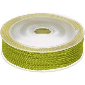 Trim Cord Rope, 2mm / 14 Yards Nylon Twisted Trim Cord Rope Thread String Rope Cord Braid Trim [for Sewing Home Decor Crafts] - 0.08 Inch/White