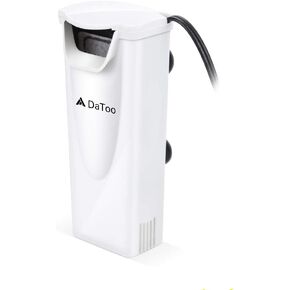 Aquarium Power Filter in-Tank Ultra Silent Small Fish Tank Filter 3W for Aquarium 1 to 10 Gallon Tank, 1 Yr Warranty