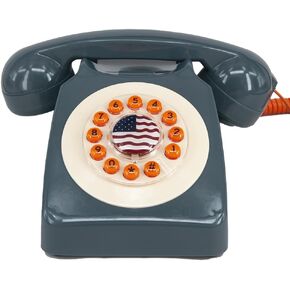 Rotary Phone, Vintage Phone Rotary Phones for Landline, Used for Office Hotel and Home.