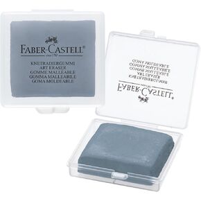 Faber-Castell Kneaded Eraser with Case, Grey
