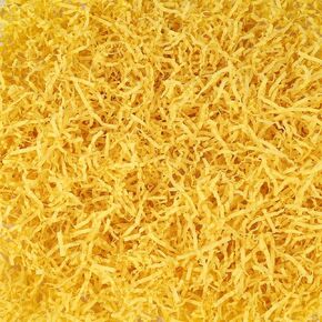 Koogel 1LB Lemon Yellow Shred Paper Fillers, Crinkle Cut Shredded Confetti for Basket Filling Halloween Birthday Wedding Thankgiving Gift Box Stuffing