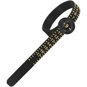 Ring with magnifying glass Measurement Ring with ring Flexible ruler Plastic size ring Size Filter Ring ruler