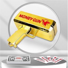 Money Gun Shooter - Cash Gun Shooter for Real Money,Money Gun with Five Patterns