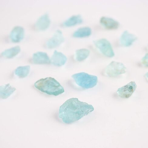 50cts Natural Raw Blue Sapphire Gemstones, Rough Sapphire Healing Crystals, Energy Stone, Jewelry Making Handcrafts, Birthstone, Blue Gemstones and Crystals, Assorted Loose Stones in Kuwait