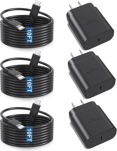 Samsung Super Fast Charger,Type C 25W USB C Wall Charger Fast Charging in Kuwait