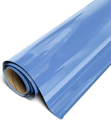 Siser EasyWeed Stretch Matte HTV مقاس 11.8 بوصة × 15 قدمًا - (أبيض - HEX #EFF0F1) in Kuwait