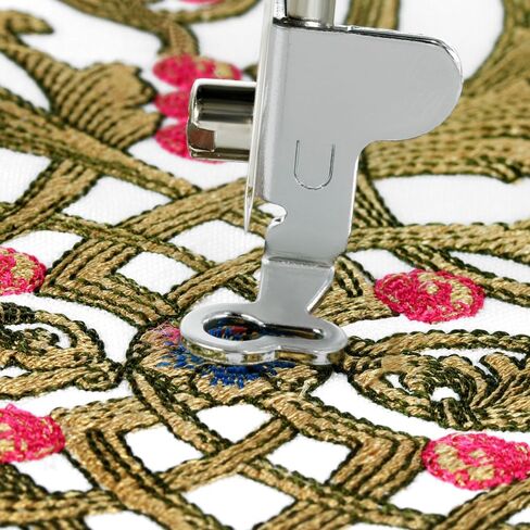 Brother NQ1700E Embroidery Machine, 6" x 10" Field Size, Cuts Jump Stitches, Wireless, Includes BES Lettering Software + Brother Magnetic SAMF180 Hoop + Mr. Vac & Mrs. Sew - Embroidery Magic Video in Saudi Arabia
