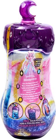 Magic Mixies Pixlings Shimmerverse Series, Create & Mix A Magic Shimmering Potion to Magically Reveal Bearlinda The Polar Bear, This Beautiful 6.5" Fashion Doll Appears Inside The Potion Bottle in Saudi Arabia