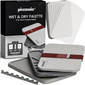 Stay Wet Palette for Acrylic Painting, Easy to Clean, Sturdy and Durable, Ideal for Miniatures, Warhammer Painters, Students, Beginners, and Hobbyists