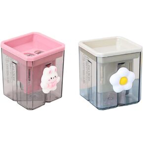 2PCS Pencil Sharpener, Lip Liner Sharpener, sharpened Pencil, Children's Pencil, Office Supplies, School Supplies, School Halloween Gifts, Christmas Gifts(2)