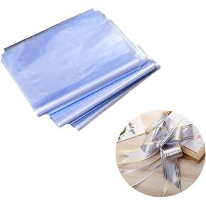 Shrink Wrap Bags, Clear PVC Heat Shrink Plastic Wrap Bags for DIY,Gifts, Soaps,Books,Candles,Shoes, Effectively Avoid Sole Yellowing and Keep Dust Away