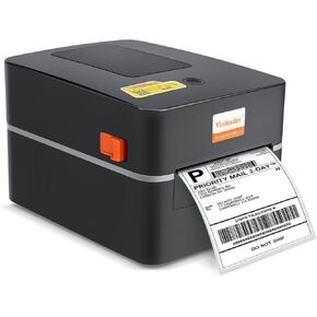 Yinleader Thermal Label Printer for Shipping Labels 4x6 - Desktop Label Printers for Monochrome, USB, Works with Windows, Mac OS, ChromeOS, Amazon, Etsy, Ebay, Shopify, USPS, FedEx, DHL