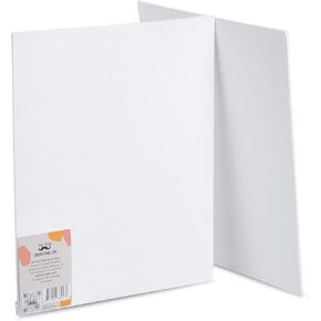 Mr. Pen- Canvas Panels, 2 Pack, 8x10 Inch, Triple Primed for Oil & Acrylic Paints, Canvas Boards for Painting, Painting, Drawing & Art Supplies, Blank Canvas for Painting, 3mm Thickness