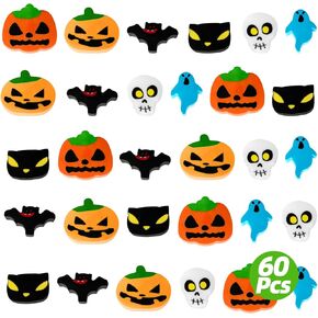 Kaemi 70 Pcs Erasers for Kids, Christmas Mini Erasers Bulk Novelty Fun Cute Erasers for Party Favors Home School Work Classroom Prizes