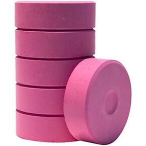Jack Richeson Large Tempera Cakes, Cerise, Pack of 6