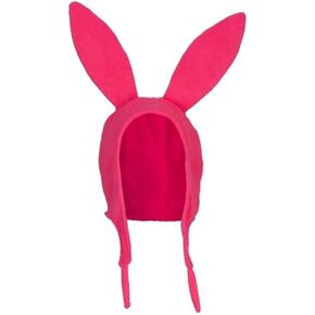 Family Matching Bunny Ears Hat Bob's Louise Rabbit Ear Hat Burgers Beanie Cosplay Costume Halloween Fleece Hat