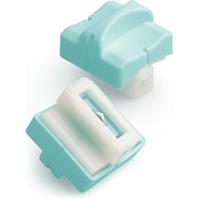 Firbon 2Pcs Refill Blades for A4 A5 Paper Cutter, Spring-Loaded Safeguard Design Replacement Blade for Paper Trimmers (Mint Green)