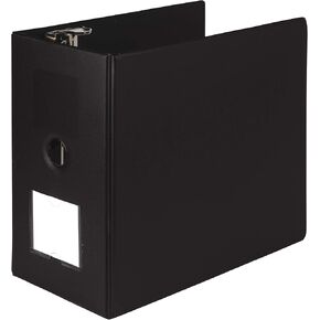 Samsill Durable 6 Inch 3 Ring Binder, Made in The USA, Locking D-Ring Binder with Label Holder, Blue (‎163X22)