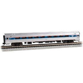 Bachmann Trains - AMFLEET I CAR with Lighted Interior - Coach Class #82526 - Phase VI - N Scale