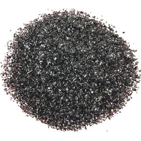 LUSTERING High Luster Crushed Glass Glitter, Broken Glass, Glass Chips for Crafts DIY Epoxy Resin Art, Nail Art, Jewelry Making,Geode Painting, 1-3mm,100g/3.53oz (Cobalt Blue)