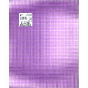 #7 Mesh Plastic Canvas - Purple - 10.5 x 13.5