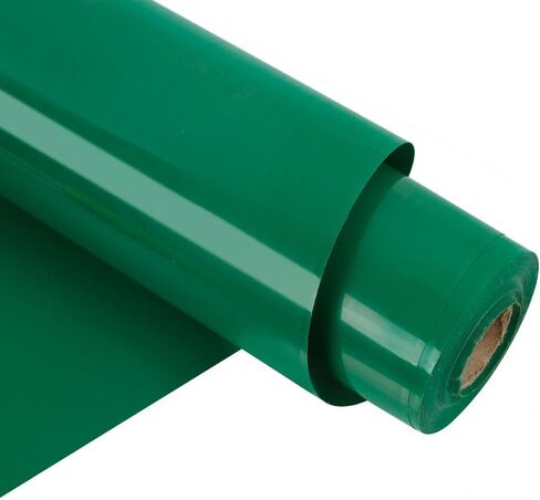 RENLITONG Glitter Red Heat Transfer Vinyl Rolls - 12" x 8ft Red HTV Vinyl for Shirts, Iron on Vinyl for Cameo - Easy to Cut & Weed for Heat Vinyl Design(Glitter Red) in Kuwait