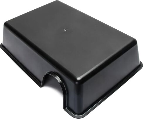 Reptile Hide Box - Provides Security and Safety for Geckos and Snakes, Easy to Clean, Large Size (9.7" x 6.8" x 2.5"). in Saudi Arabia