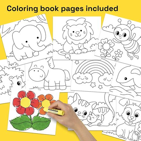 ARTISTRO 100% Washable Tempera Paint Sticks for Kids - 12 Non-toxic Paint Markers for Kids - Color Sticks with Twist Design in Saudi Arabia