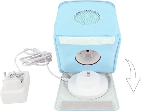 Annmore Carrying Case for Toniesbox and Tonies Figures, with Cover for Tonies Ears, Use for Tonies Characters Transport and Storage, Blue in Saudi Arabia