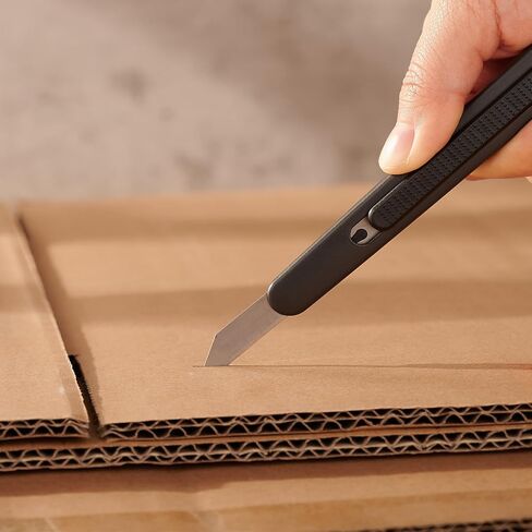 NOVA Slim Box Cutter Replacement Blade: 9mm Blade, 30 Degree Point Tip, Perfect for Paper, Boxes, Craft, Shrink Wrap, Foam, Plastic, Thin Metal, Utility (10 Pack) in Saudi Arabia