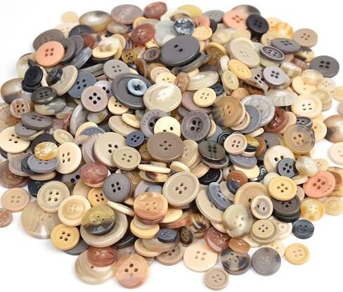 600-700Pcs Turquoise Buttons for Crafts Assorted Size Teal Buttons Bulk Aqua Blue Craft Buttons for Art, DIY Crafting, Christmas Decoration in Kuwait