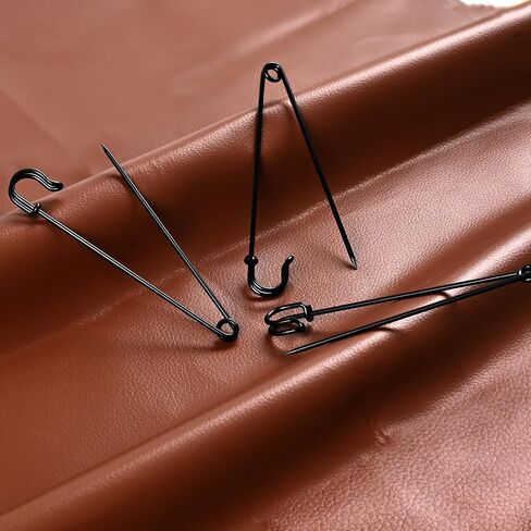 Large Safety Pins, 5 inch Large Safety Pins Heavy Duty, 10 PCS Big Safety Pins, Jumbo Safety Pins for Clothes, Blankets, Thick Fabric, Decorations in Saudi Arabia