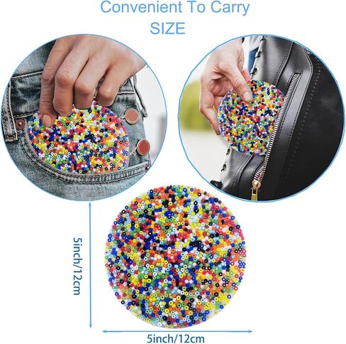 Skin Picking Fidget Toys, Pick Pad Fidget, Picky Pad Fidget,Trichotillomania Fidget Toys for Skin Pickers, Dermatillomania Fidget Toys ADHD OCD Fidget Toys Adults (2 Pcs-4 inch) in Saudi Arabia