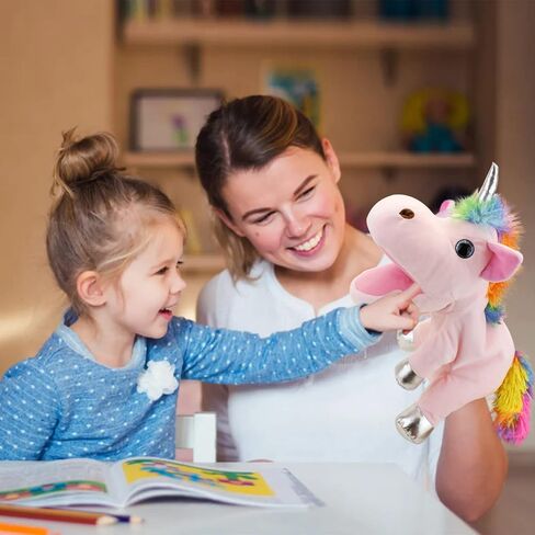 Puppets Hand Puppets Puppets for Kids, Dinosaur Hand Puppets Dinosaur Toys Plush Puppet Stuffed Hand Puppet Dinosaur Toy,Puppet Story Toys Dinosaur Puppets Dinosaur Toys for Kids 3 5 7 8 12 in Kuwait