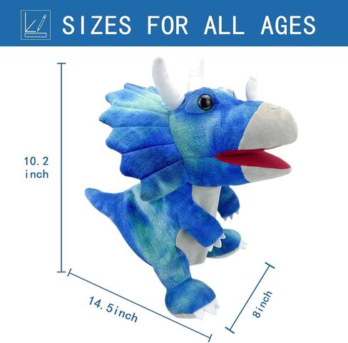 Puppets Hand Puppets Puppets for Kids, Dinosaur Hand Puppets Dinosaur Toys Plush Puppet Stuffed Hand Puppet Dinosaur Toy,Puppet Story Toys Dinosaur Puppets Dinosaur Toys for Kids 3 5 7 8 12 in Kuwait