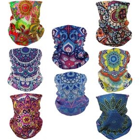 SMEHCF 8 Multipurpose Bandanas for Women Men in Kuwait