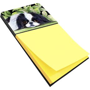 Carolines Treasures Japanese Chin Sticky Note Holder Large multicolor