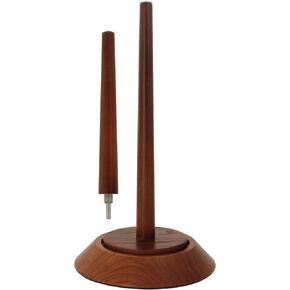 BARVA Weighted Large Yarn Holder Advanced Bearing Twirling Mechanism Knitting Ball Stand Crochet Storage Crocheting Spindle Dispenser Knit Accessories Crocheter Gifts