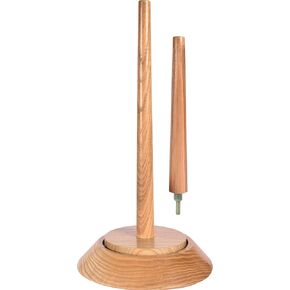 BARVA Weighted Large Yarn Holder Advanced Bearing Twirling Mechanism Knitting Ball Stand Crochet Storage Crocheting Spindle Dispenser Knit Accessories Crocheter Gifts in Kuwait