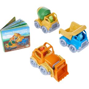 Green Toys Construction 3 Pack with Book