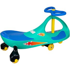 Alex: Lightning Glow Rider - Inertia & Movement Powered Ride-On Toy, Light-Up Wheels, Indoor-Outdoor Play
