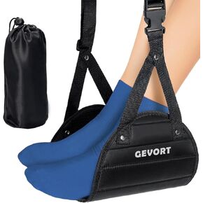 Airplane Foot Hammock for Plane Travel - Airplane Foot Rest Travel Accessories Foot Rest for Air Travel - Airplane Travel Essentials for Women/Man Long Flight Must Haves - Travel Gifts for Women/Man