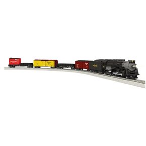 Lionel Nickel Plate Road Freight Bluetooth Electric HO Gauge Model Train Set with Remote