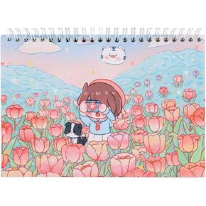 ألبوم تجميع كتب تخزين الملصقات القابل لإعادة الاستخدام من MUDOR، مقاس A5 مع 40 ورقة من ورق الإصدار الفارغ، كتاب منظم الملصقات الفارغة، كتاب حفظ حامل مجموعة الملصقات in Kuwait