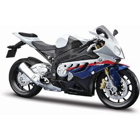 Maisto BMW S1000 RR Motorbike - 1:12 Scale - Incredibly Detailed Die-Cast Replica Collectible Model Motorcycle
